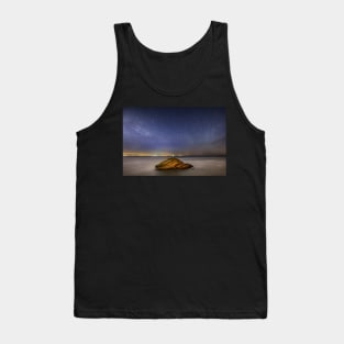 Mumbles Lighthouse at Night Tank Top